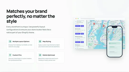 Easy Google Maps Store Locator screenshot