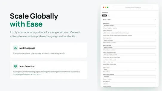 Easy Google Maps Store Locator screenshot