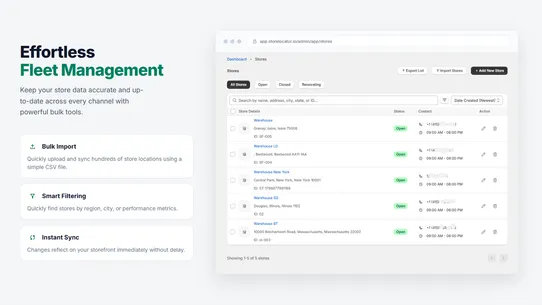 Easy Google Maps Store Locator screenshot