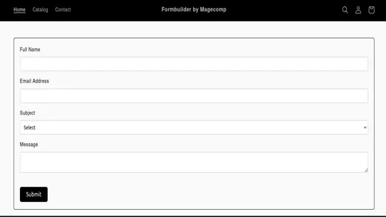 ZAP Contact Form Builder screenshot