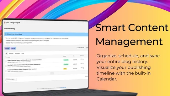 Vyrlo: AI Blog Autopilot screenshot
