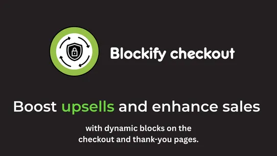 Blockify Checkout screenshot