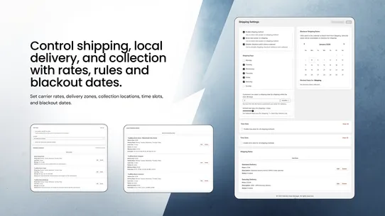 TruBytes Delivery Date Picker screenshot