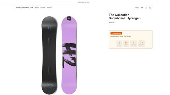 Launch Control screenshot