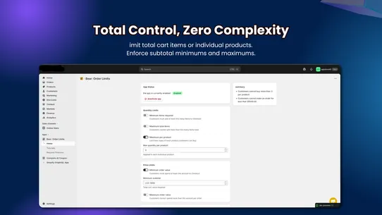 Bear: Order Limits screenshot