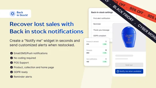 Notify! Back in Stock|PreOrder screenshot