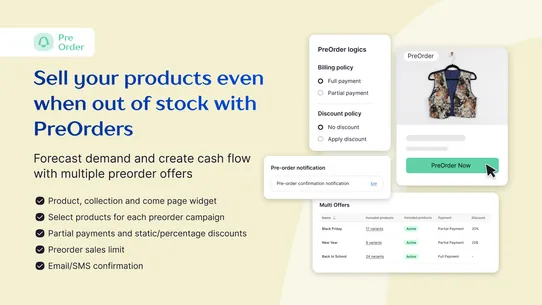 Notify! Back in Stock|PreOrder screenshot