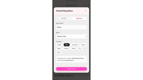 Pawfect Fit ‑ AI Dog Try On screenshot