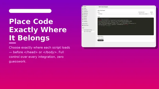 Insert Header and Footer screenshot