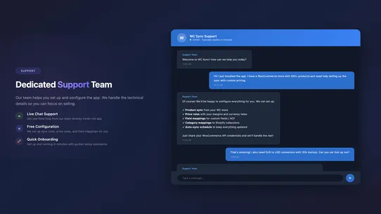 WooSync Woocommerce Import screenshot