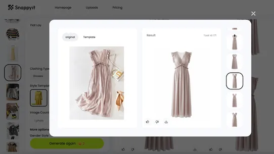 Snappyit ‑ AI Ghost Mannequin screenshot