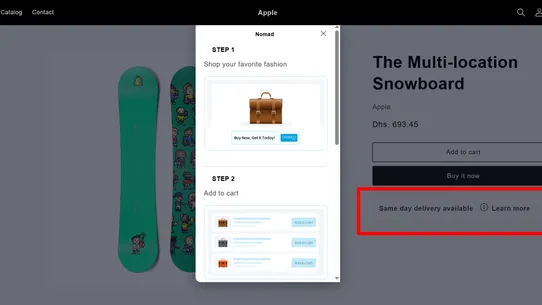 Nomad Wear screenshot