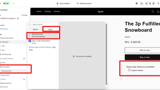 Nomad Wear screenshot