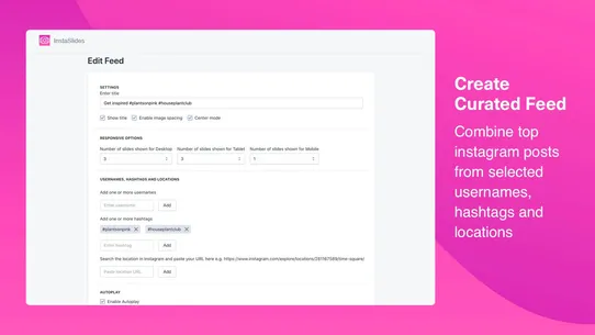 InstaSlides screenshot