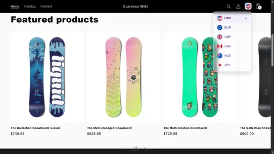 Currency.Wiki screenshot