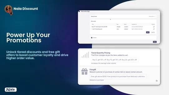 Nala Discounts screenshot