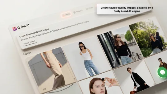 AI Fashion Studio by Quinn screenshot