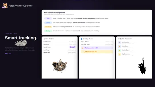 Apex Visitor Counter screenshot