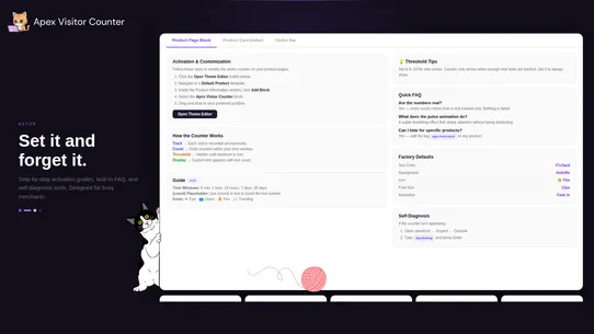 Apex Visitor Counter screenshot