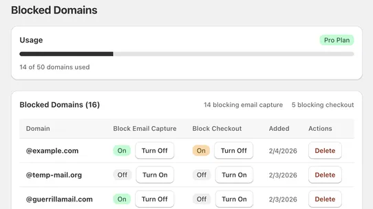 SC ‑ Email Blocker screenshot
