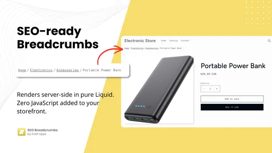 Kraft ‑ SEO Breadcrumbs screenshot