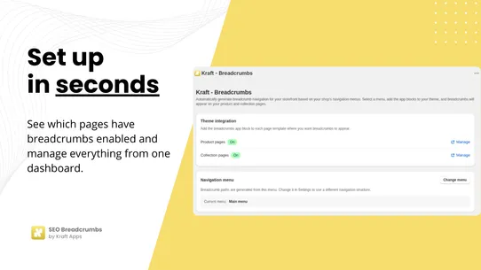 Kraft ‑ SEO Breadcrumbs screenshot