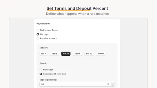 TermStack: B2B Payment Terms screenshot