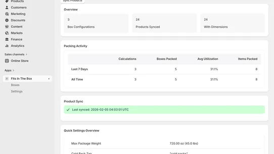 Fits In The Box screenshot