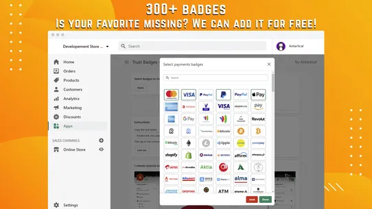 Trust Badges ‑ Show Confidence screenshot