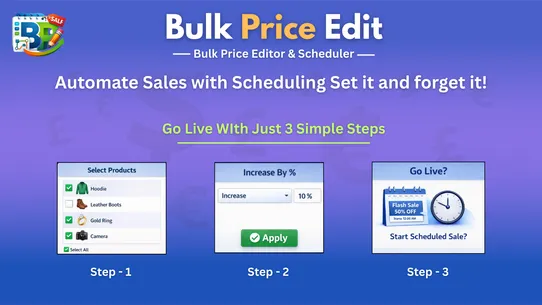 Bulk Price Edit screenshot