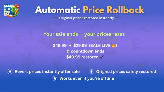 Bulk Price Edit screenshot