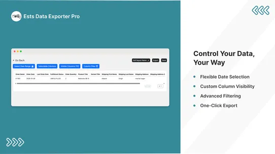 Ests Data Exporter Pro screenshot