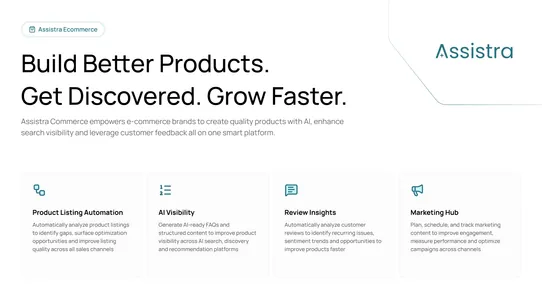 Assistra Commerce screenshot