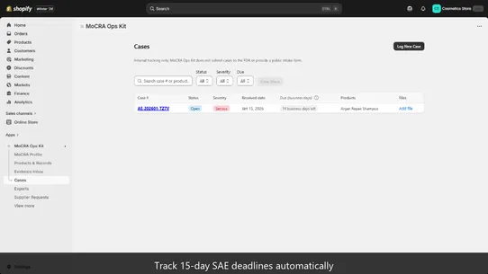 MoCRA Ops Kit screenshot