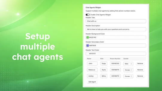 Halo: Whatsapp Chat Button screenshot