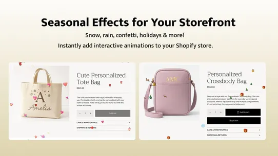 AppTitan Seasonal Effects screenshot
