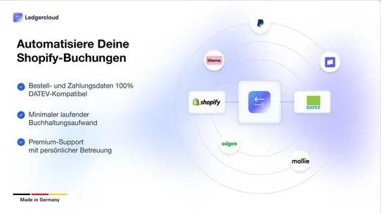 Ledgercloud: DATEV Buchhaltung screenshot
