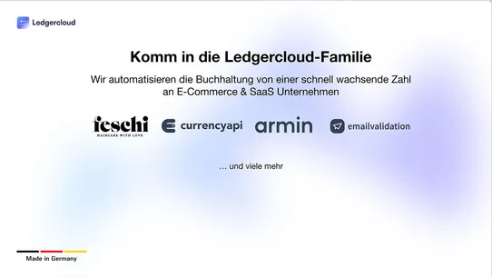 Ledgercloud: DATEV Buchhaltung screenshot