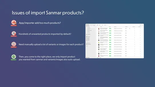 SanMar Inventory Importer screenshot