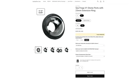 SPO ‑ Product Options screenshot