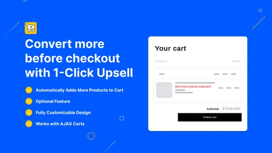 Amai Upsell+ Volume Discounts screenshot