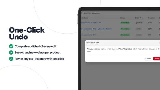 Edify ‑ Bulk Product Editor screenshot