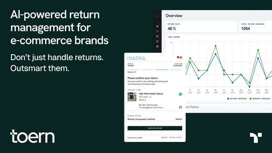 toern ‑ Returns &amp; Exchanges screenshot
