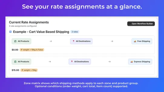 ShipMaster: React Flow Builder screenshot