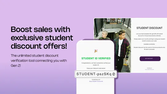 Easy Student Discounts screenshot