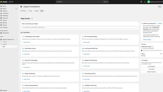 Alogram Payment Fraud Blocker screenshot