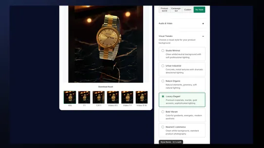 AsterBeam ‑ AI Ad Generator screenshot