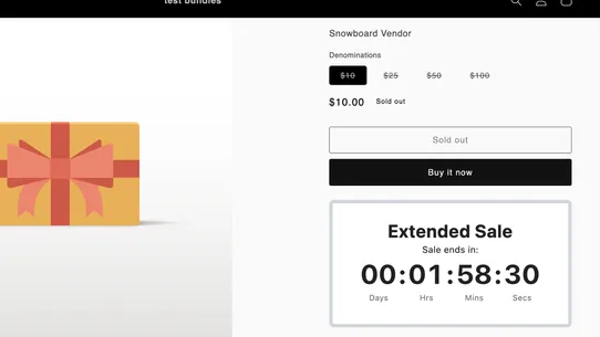 Edge Timer screenshot