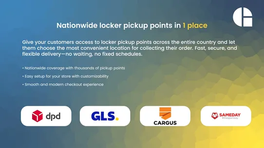 Locker Pickup Points screenshot