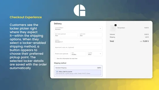Locker Pickup Points screenshot